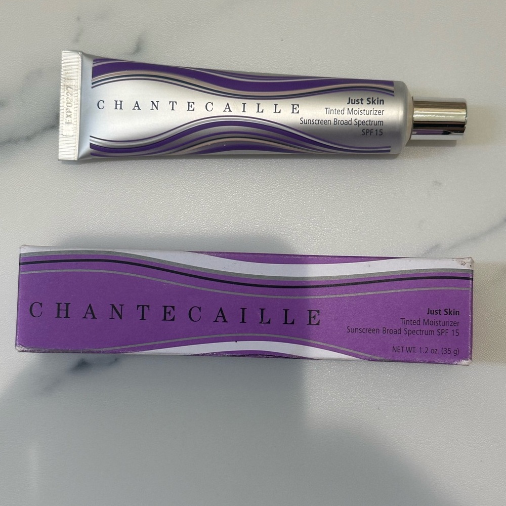 Chantecaille Just Skin Tinted Moisturizer SPF 15 - Purple and Silver - Picture 9 of 9
